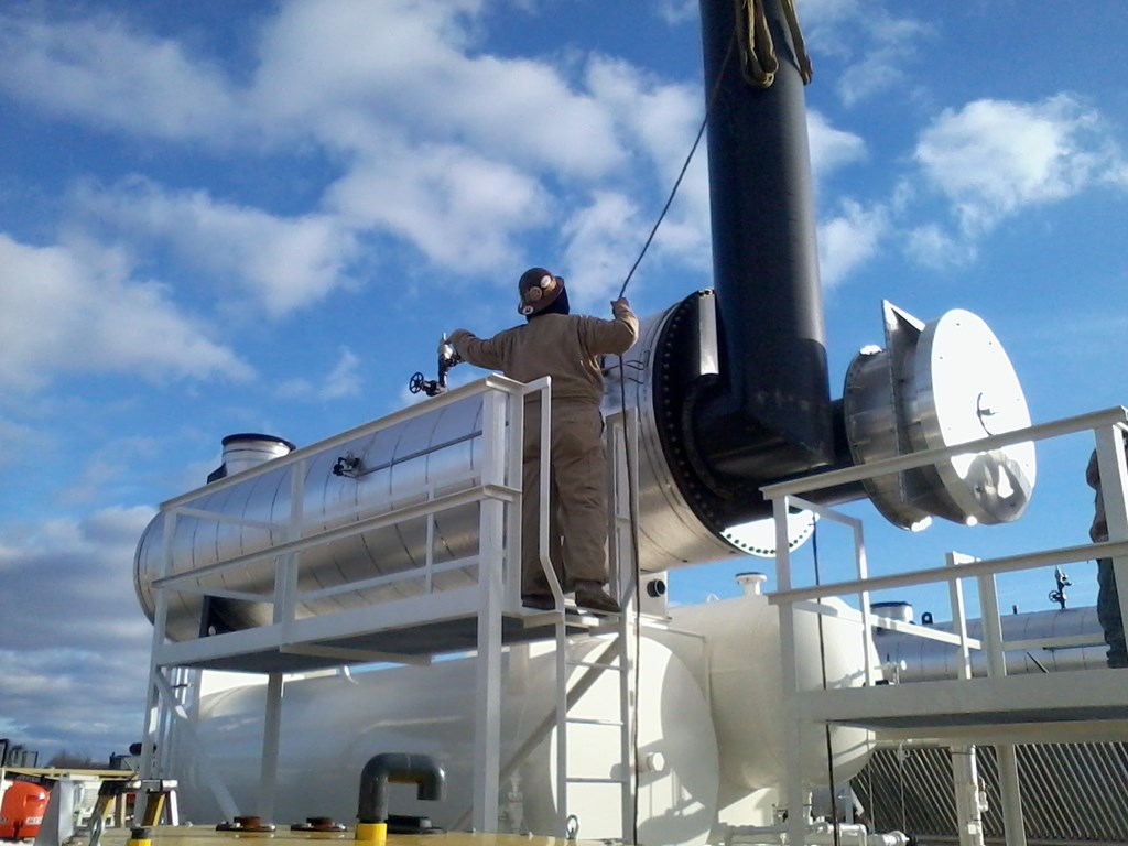Midstream Petrochemical Petrochemical Construction Jobsite